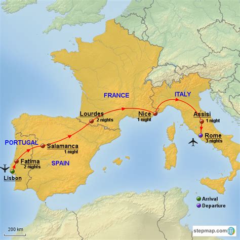 google maps map spain france and italy